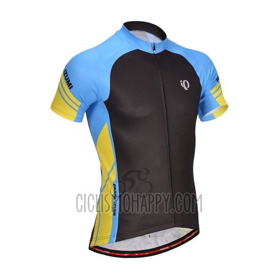 Pearl Izumi Cycling Jersey Bib Short 2014 Men Short Sleeve Black and Blue